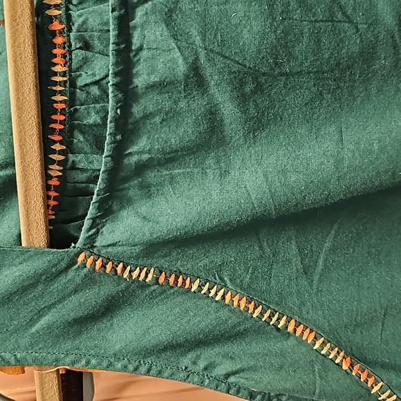 World Market tiered dark teal top - Picture 2 of 7